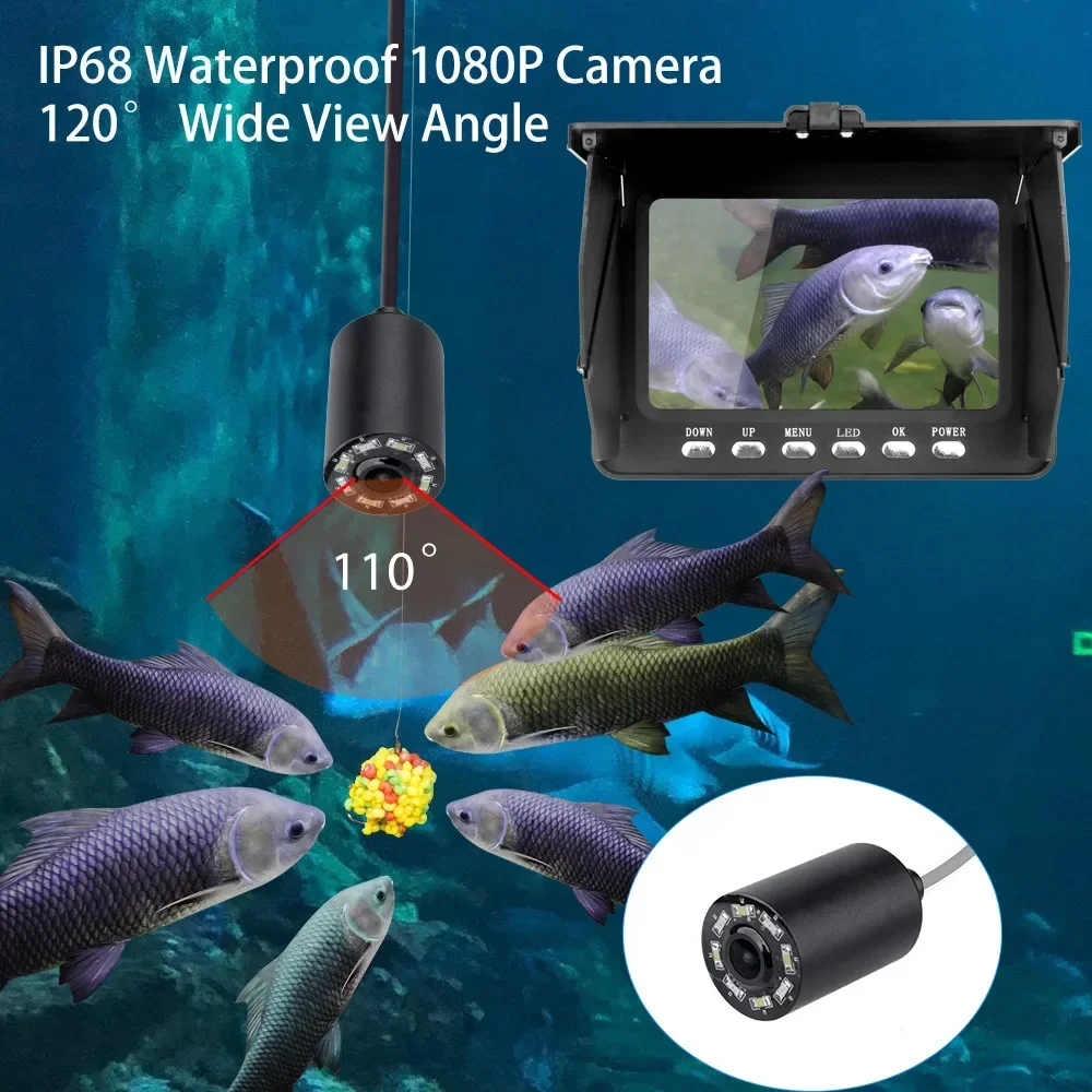 Fish Finder 5.0 Inch LCD Displ - Fish Finder Cable ulasan dan harga