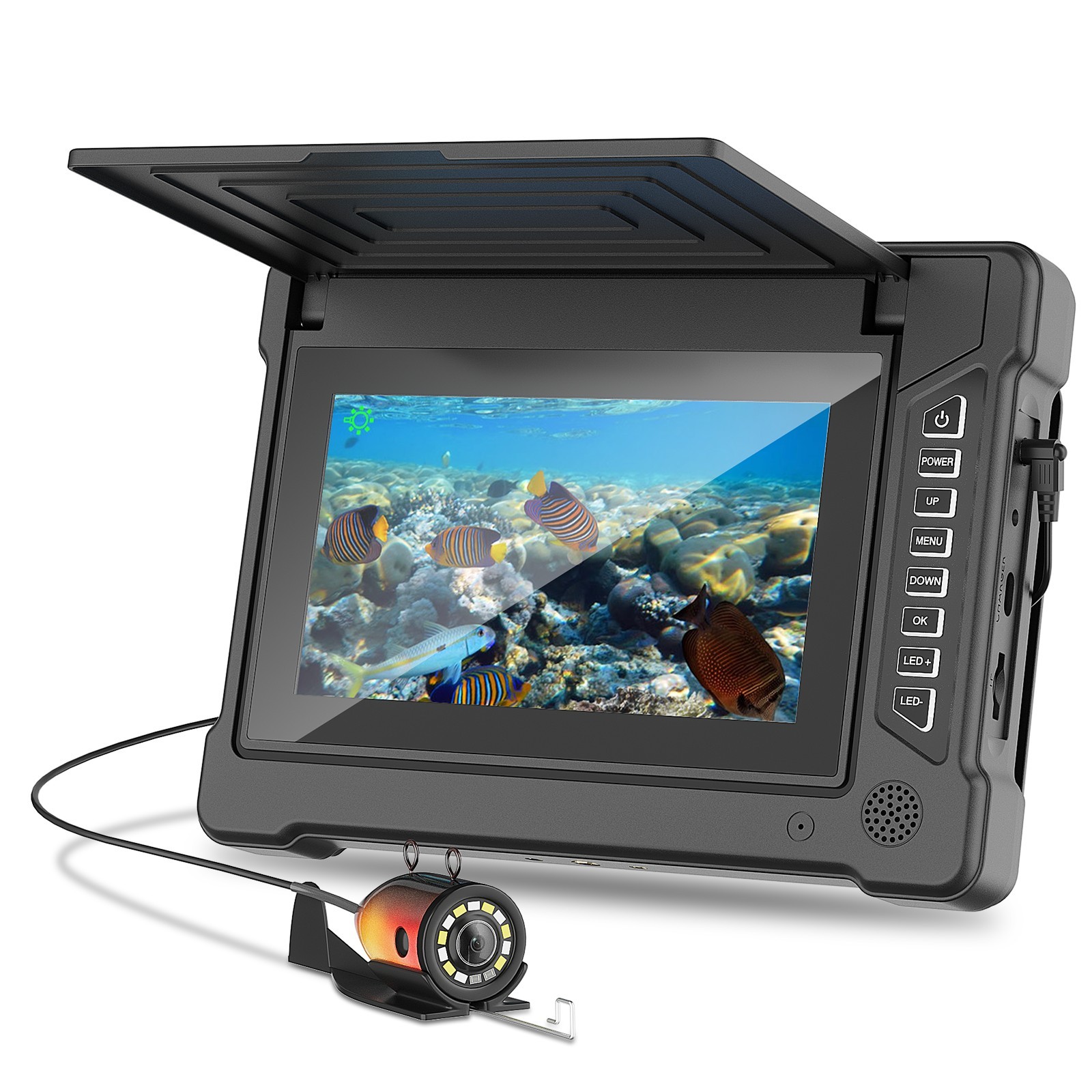 7 Inch 15M 1200TVL Underwater  - Fish Finder Cable ulasan dan harga