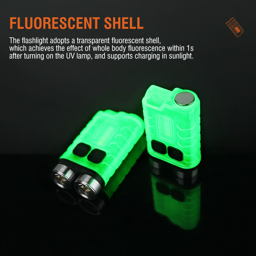 V3 EDC Flashlight Mini Keychai - Fishing Light ulasan dan harga