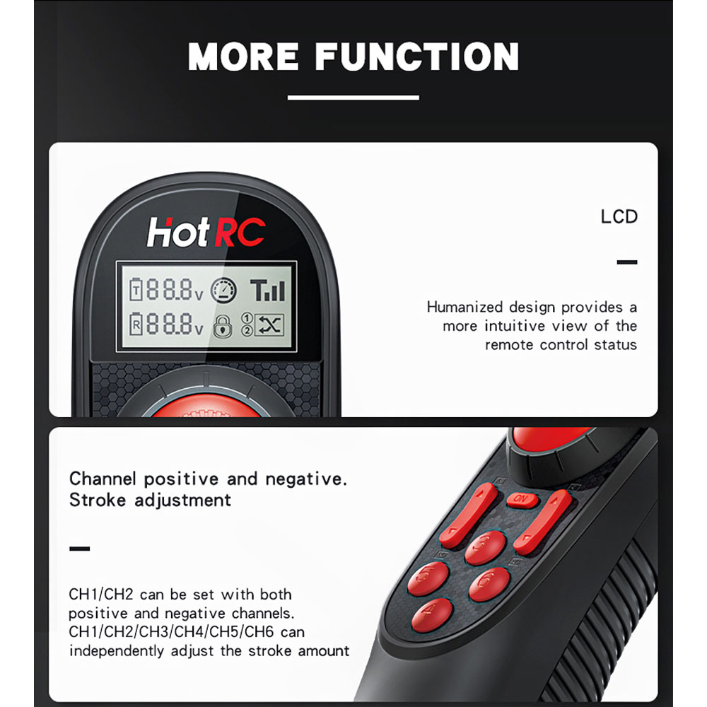 HOTRC DS600 Wireless Remote Co - Fish Finder Battery ulasan dan harga