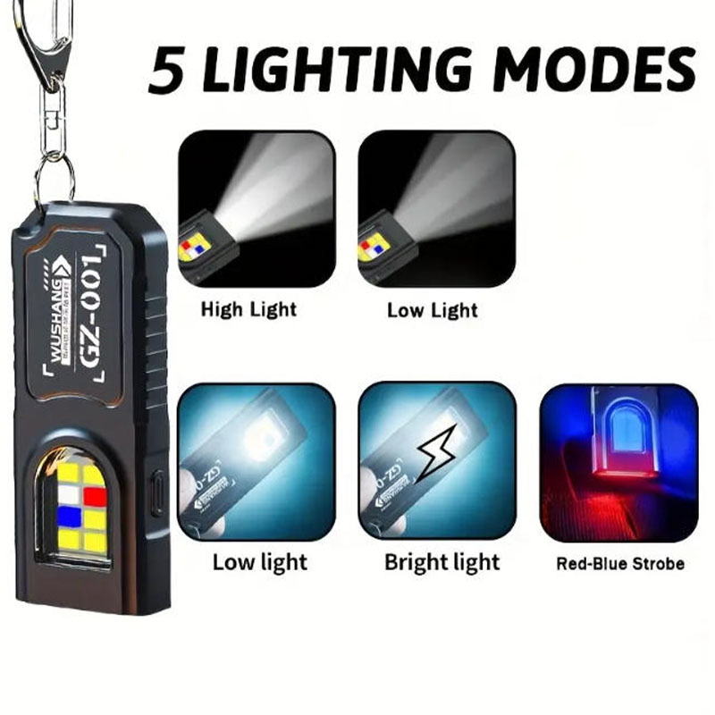 Multifunctional Keychain Flash - Fishing Light ulasan dan harga