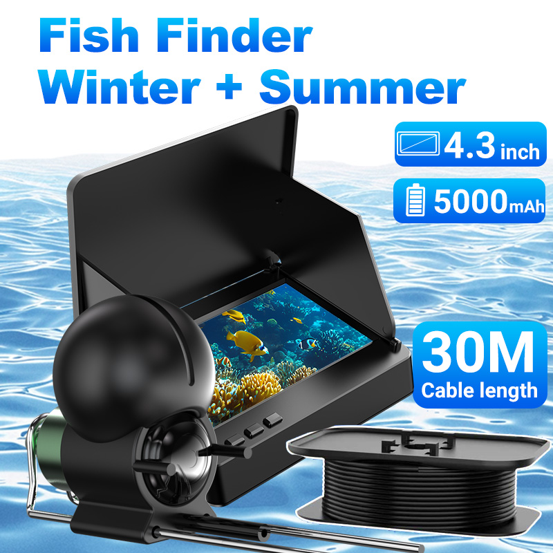 4.3 Inch Ice Fishing Camera Fi - Fish Finder Cable ulasan dan harga