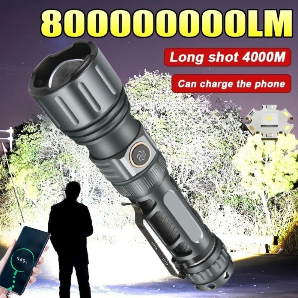 Super Bright Flashlight Portab - Fishing Light ulasan dan harga